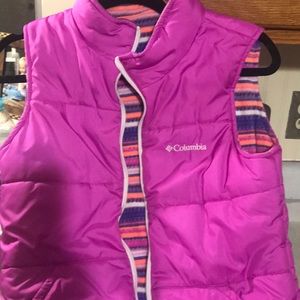 Columbia girls  vest